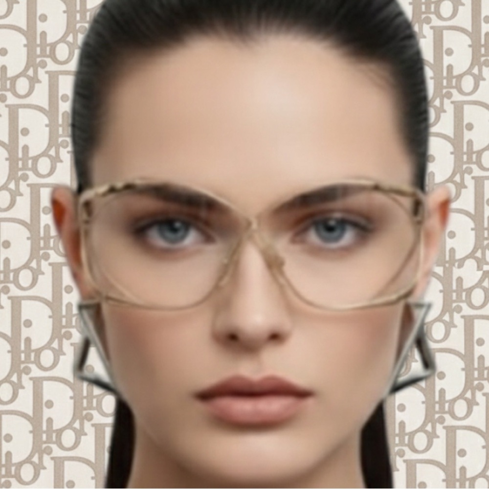 Authentic Christian Dior luxury designer vintage prescription eyeglasses